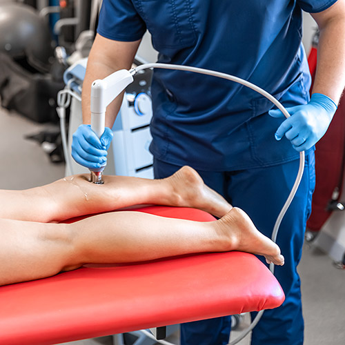 Terapia por ondas de choque en tratamiento